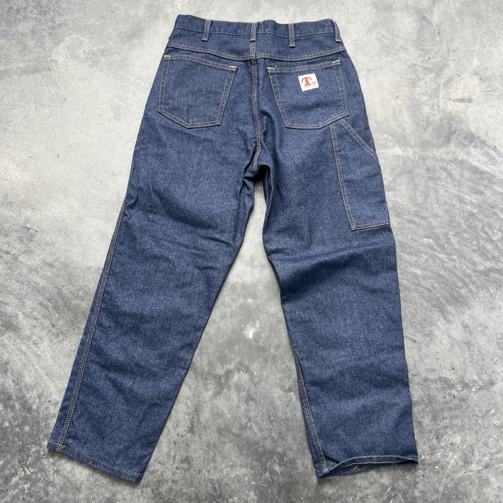 Tyndale Fr Denim Jeans Men Blue Made In USA 32-28